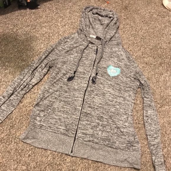 ivory ella Tops - Ivory Ella Zip Up Hoodie ivory ella Tops - Ivory Ella Zip Up Hoodie